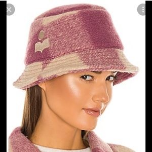 Isabel Marant Haley Hat in Rosewood